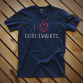 Herrenshirt Horn Hangouts